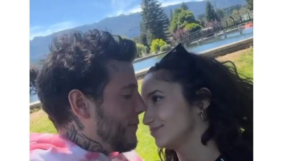 Alex Caniggia visitó Bariloche y El Bolsón