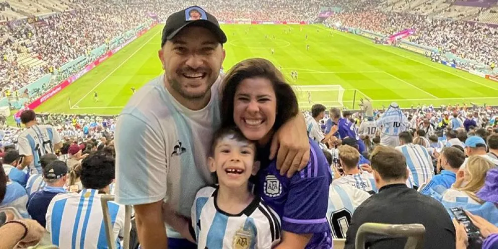 Qué suerte: en dónde terminó durmiendo Diego Brancatelli en Qatar