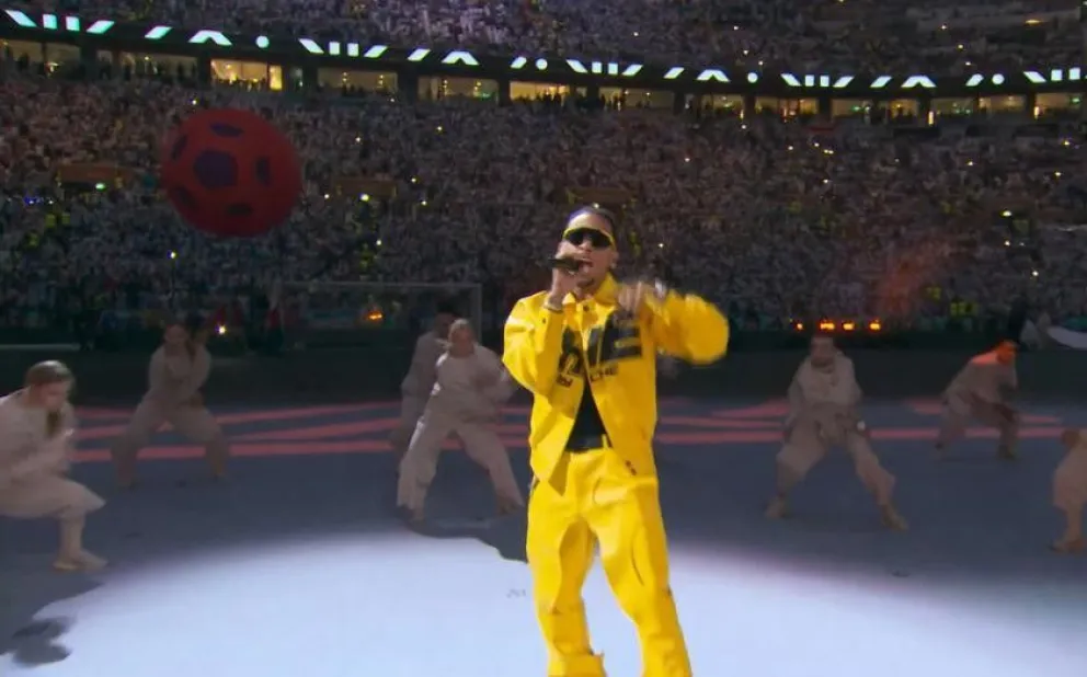Las mejores imágenes: así se vio desde la tribuna la ceremonia de clausura del Mundial