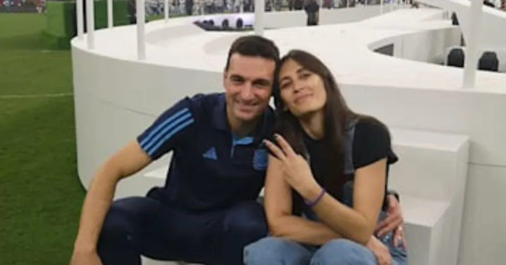Las fotos privadas de Elisa, la esposa de Lionel Scaloni