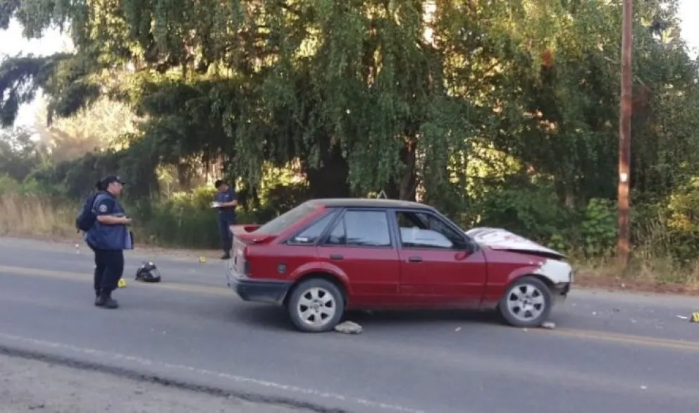 Continúa en estado crítico el motociclista atropellado en Bustillo