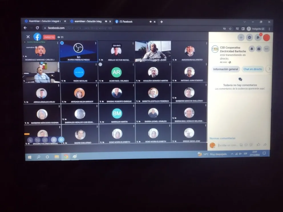 La CEB aprobó balance y proclamó consejeros en un formato virtual 