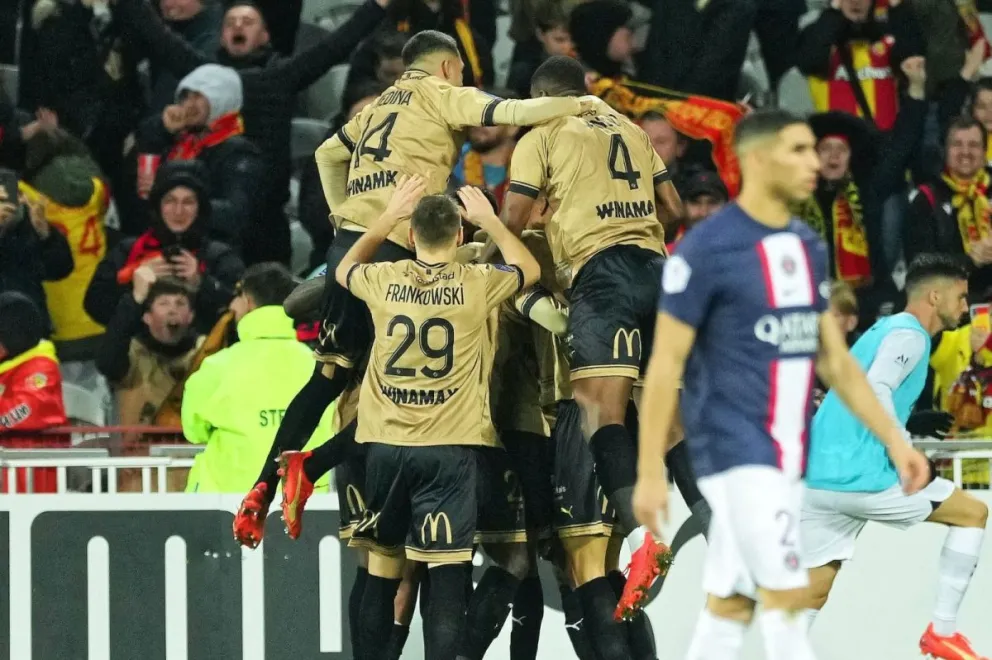 PSG sin Messi ni Neymar perdió el invicto en la Ligue 1