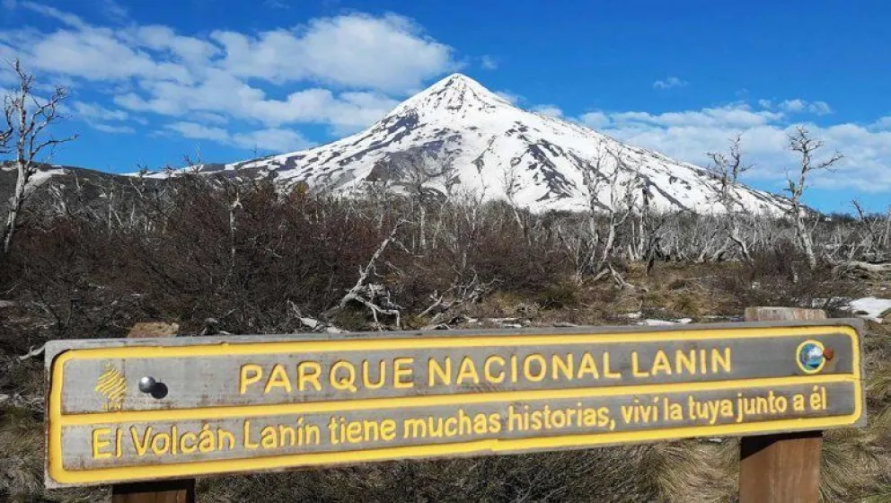 De 4 al 9 de enero estará cerrada la senda de acceso al volcán Lanín