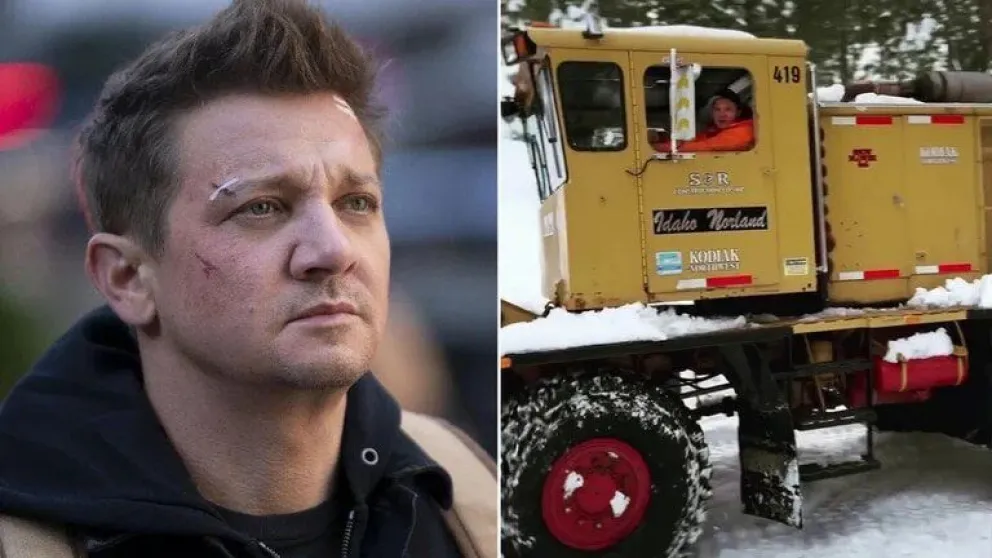 El actor Jeremy Renner reapareció tras el accidente que lo dejó en estado crítico