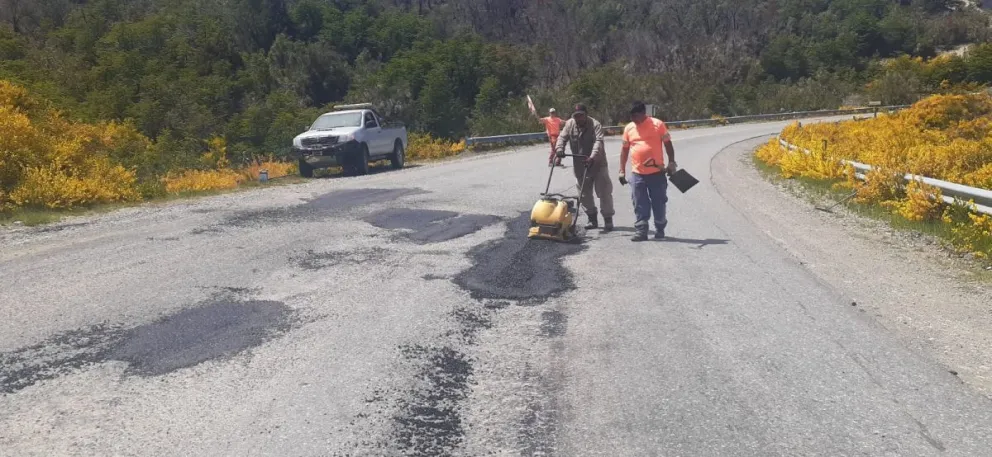Continúan las tareas de mantenimiento en la Ruta 40 