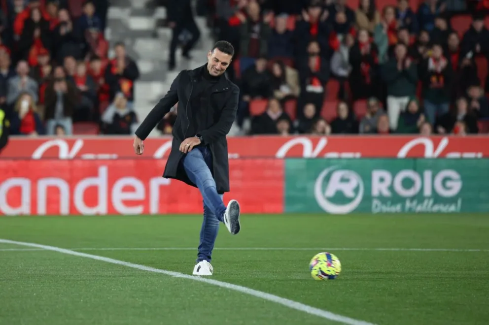 Lionel Scaloni y el curioso homenaje en Mallorca, ciudad donde vive