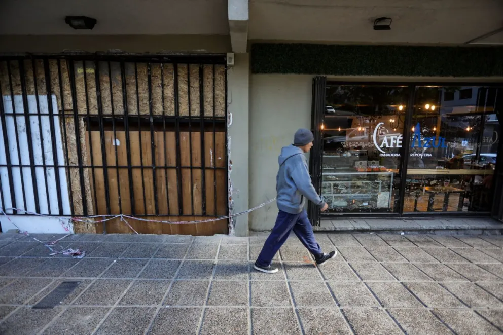 "La mujer que manejaba la camioneta se bajó y me dijo que se había quedado sin dirección ni frenos"