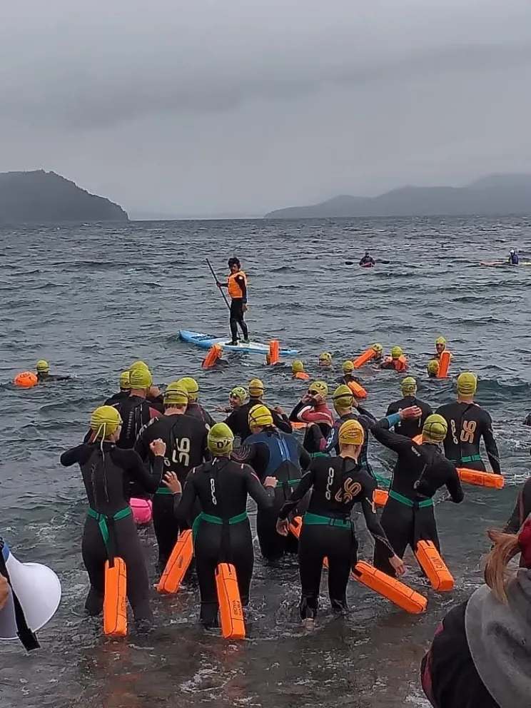Desafío Don Luis abre la temporada de competencias en aguas abiertas cordilleranas