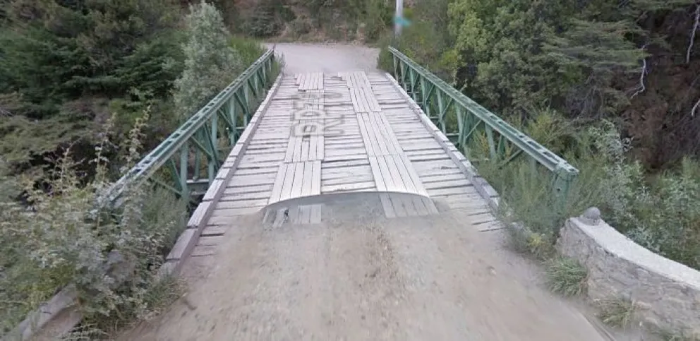 A finales de marzo va a estar reparado el puente de Colonia Suiza 