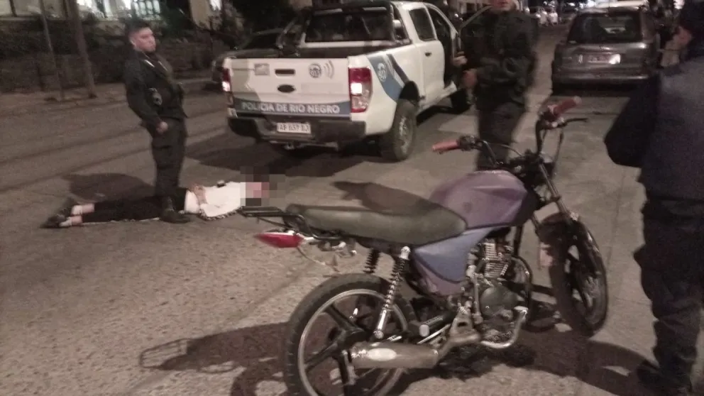 La Policía recuperó una moto robada en pleno centro de la ciudad