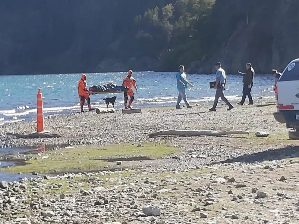 Encontraron un cuerpo en el lago Lácar: estaría en avanzado estado de descomposición