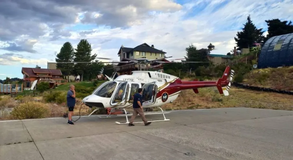 Una mujer herida tras ser arrastrada por un alud en la zona de Laguna Jakob