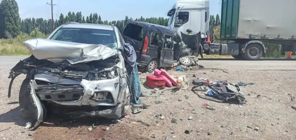 Fatal choque en la ruta 237: murió una pareja barilochense que regresaba a la ciudad