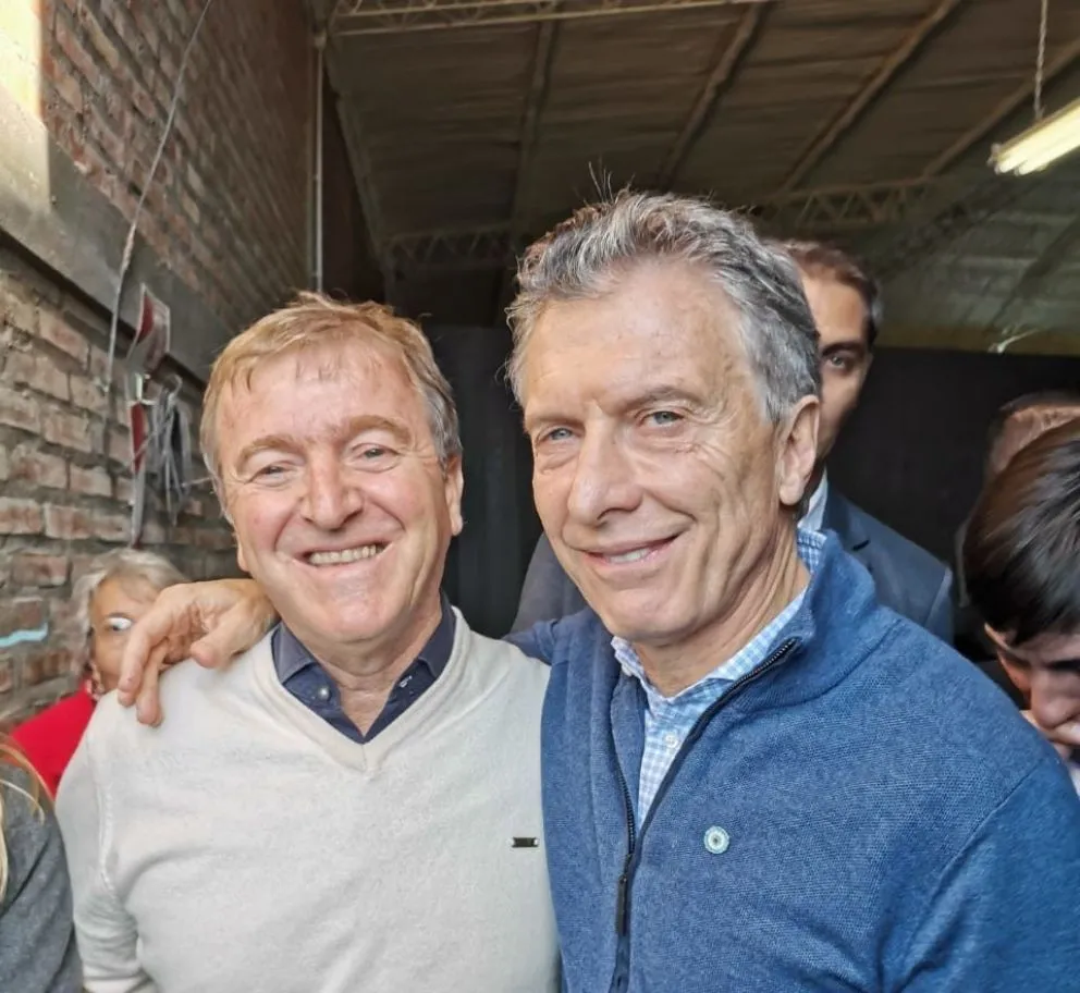 Macri: "El futuro de Río Negro es con Aníbal Tortoriello"