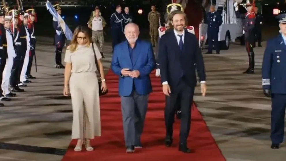 Lula da Silva llegó al país: cuál será la agenda presidencial en su primera visita oficial
