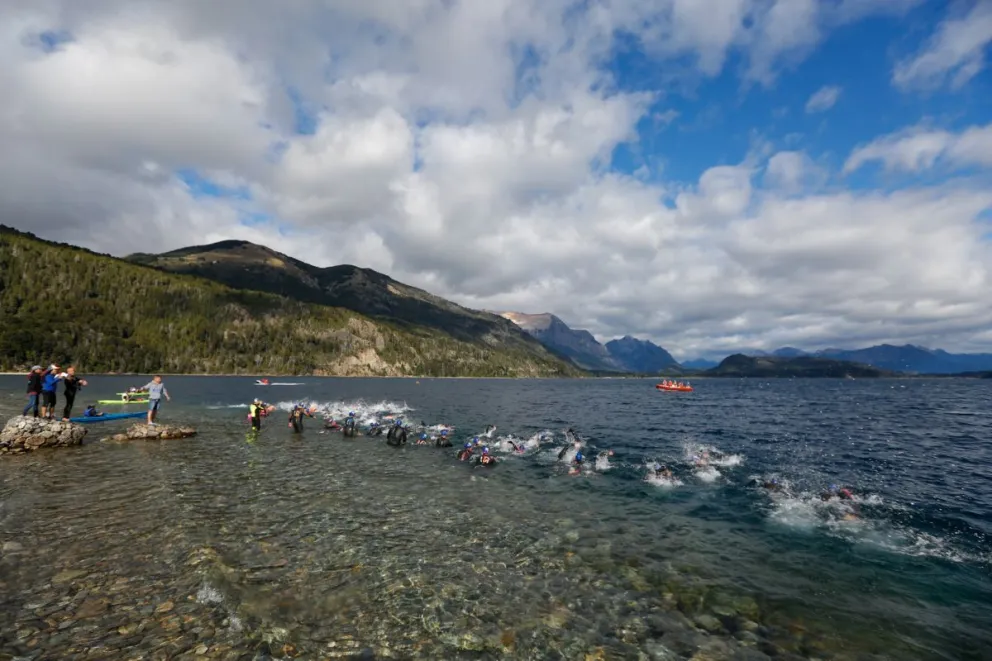 La natación de aguas abiertas se volverá a reunir en el lago Moreno