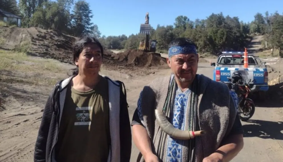 Mapuches vuelven a frenar los trabajos en Circunvalación y reiteran que no permitirán el avance de obra