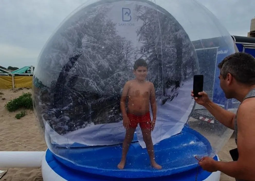 Bariloche se promociona en las playas de  Mar del Plata