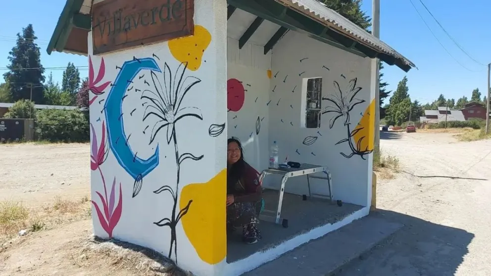 Una artista local participará de un encuentro de pintoras en Chile 
