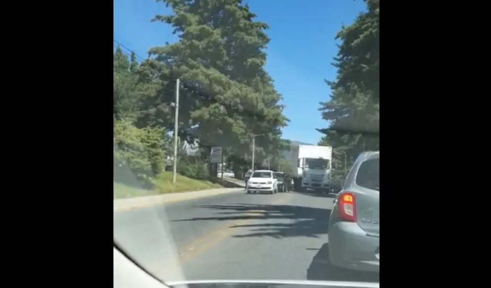 Un herido en triple choque sobre Av. 12 de Octubre 