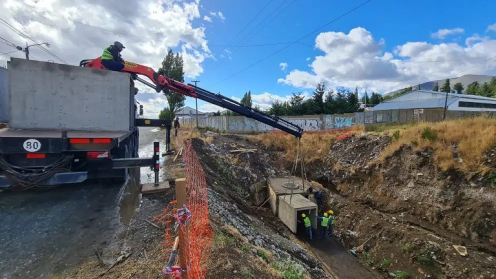 Siguen los trabajos pluviales en los distintos barrios de la ciudad 
