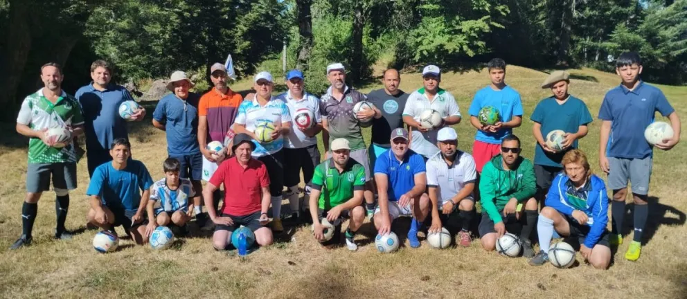 Hubo encuentro de footgolf en La Angostura
