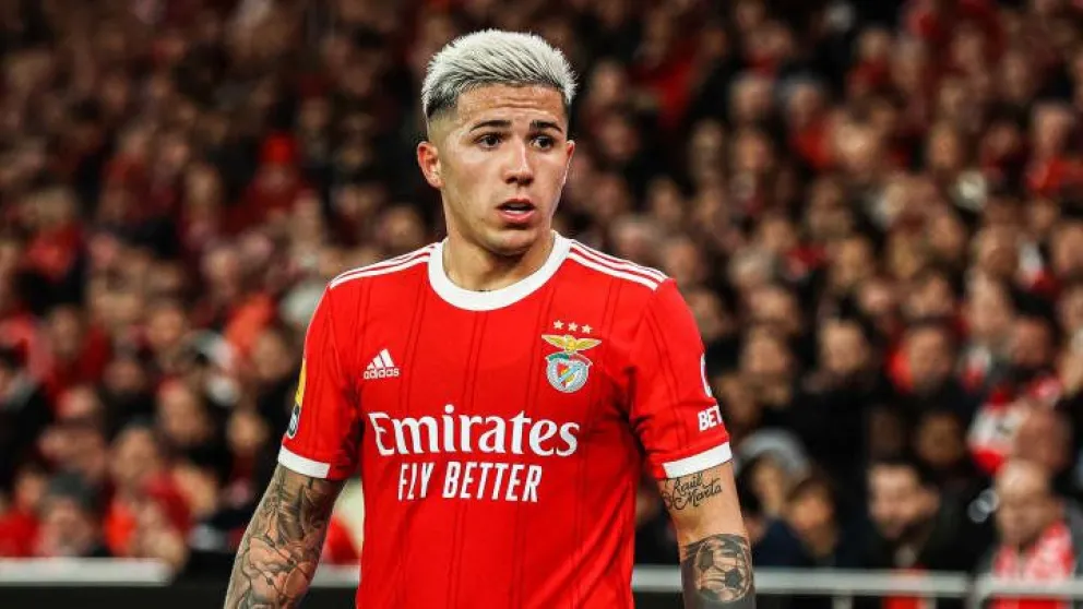 Benfica confirmó la venta de Enzo Fernández al Chelsea por 121 millones de euros