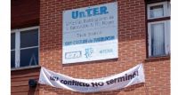 La UnTER definió realizar jornadas de protesta con ingreso tardío de docentes y salidas anticipadas