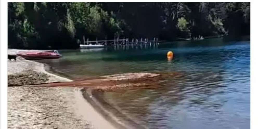 Preocupación por una nueva posible contaminación en el Nahuel Huapi