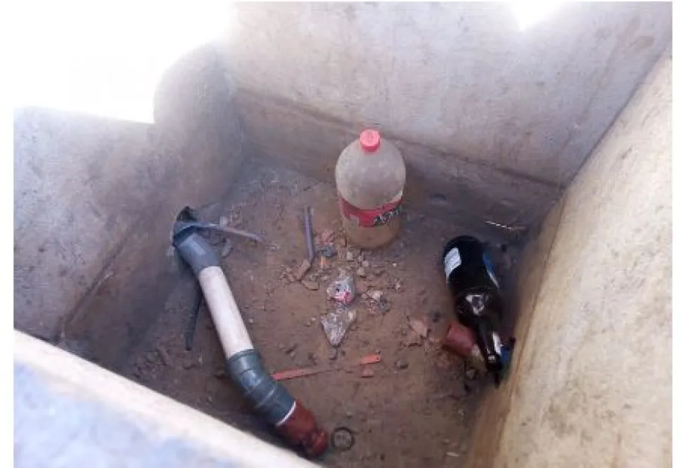 Se robaron nuevamente la bomba de agua y dejaron la plaza sin riego