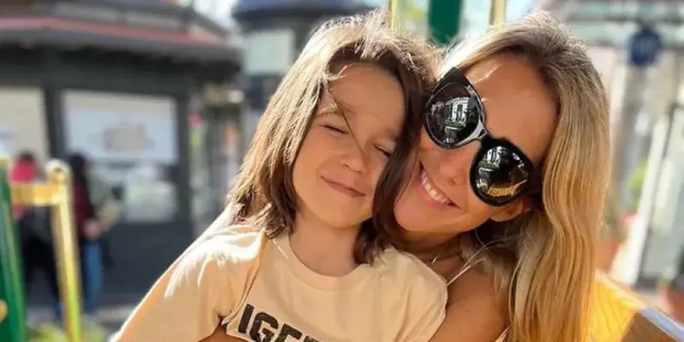 El cambio de look de Milo, el hijo de Soledad Fandiño, que vive en Miami