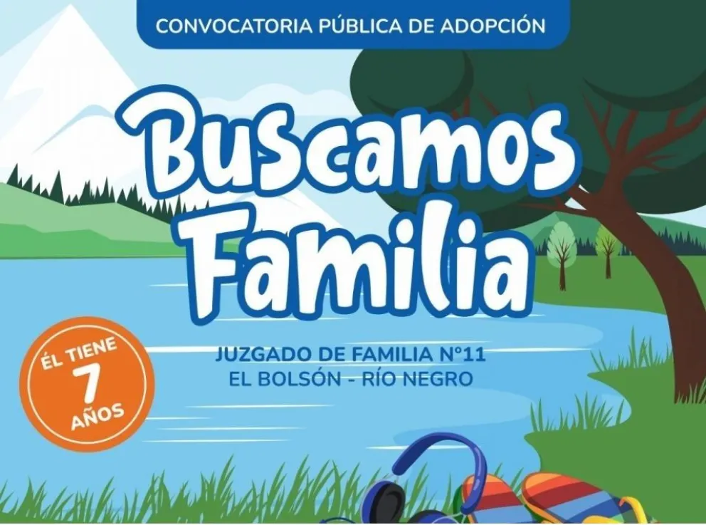 Continúa abierta la convocatoria a familias para adoptar a un niño de 7 años con discapacidad