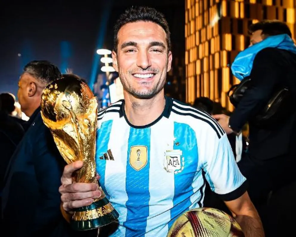 ¡Una Locura!: el increíble récord histórico de Scaloni como DT de la Argentina