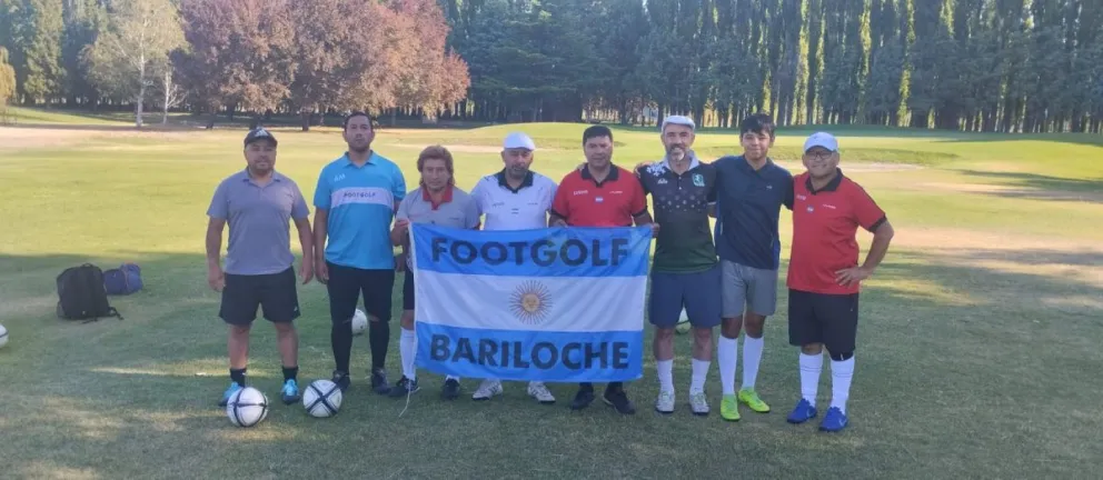 Hubo footgolf patagónico en Roca