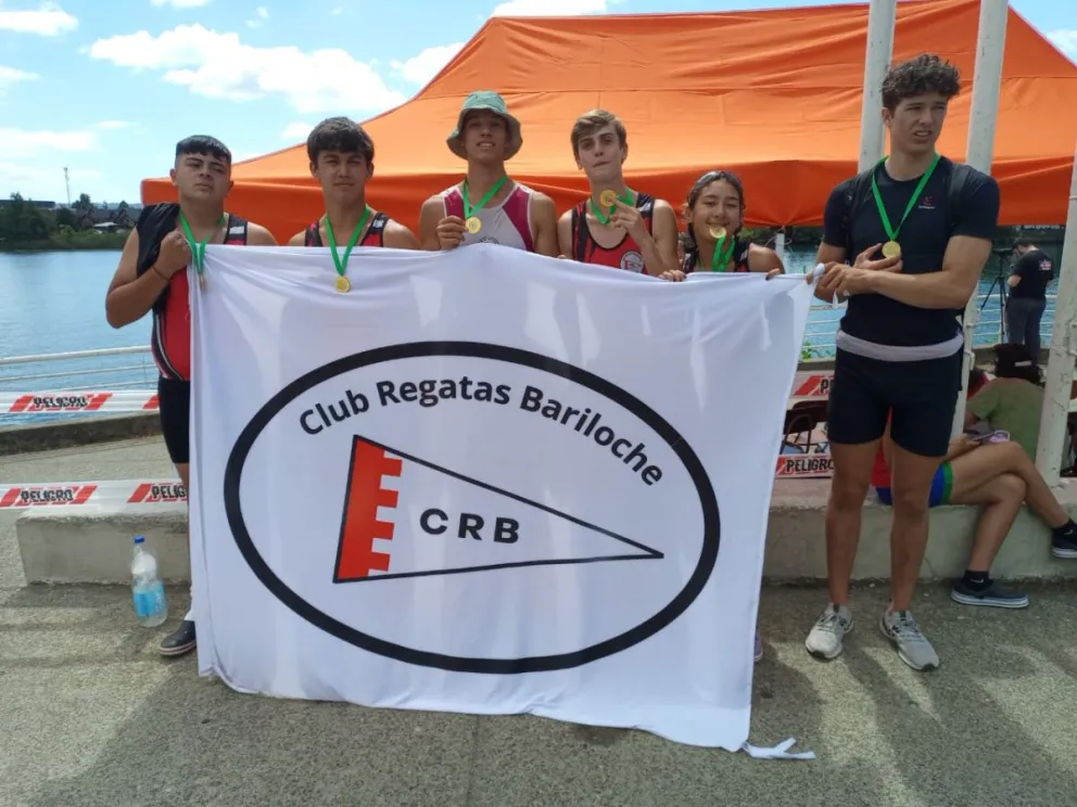 Todos podios del Club de Regatas en Valdivia