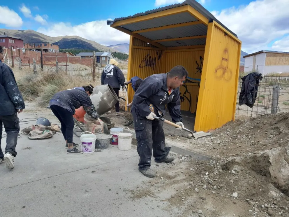 Instalaron una garita en el barrio 270 Viviendas