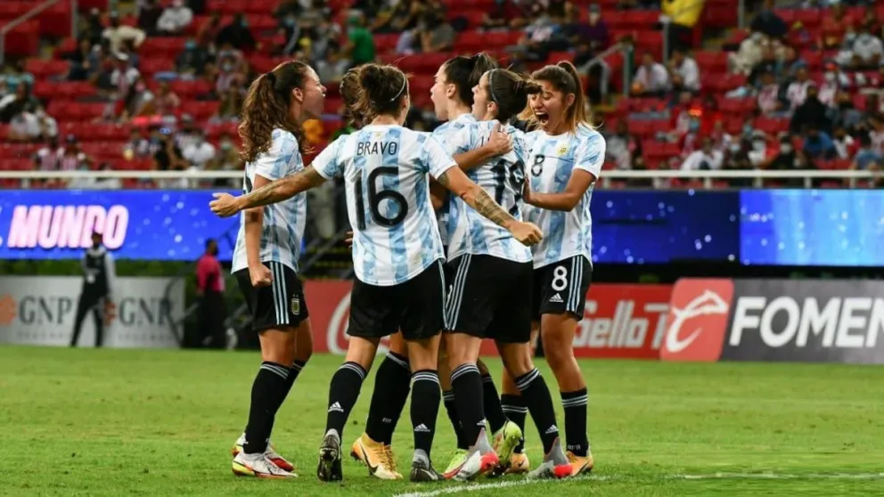Argentina goleó a Chile en un amistoso previo al Mundial Femenino de Fútbol