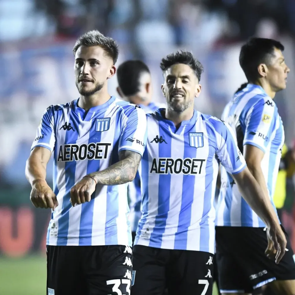 Sin desperdicio: tres “joyitas” en la goleada de Racing en Sarandí