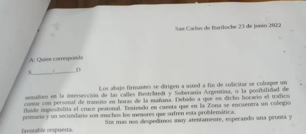 Un perro atropellado por un micro reflota el pedido de los vecinos de un semáforo en calle Beschtedt