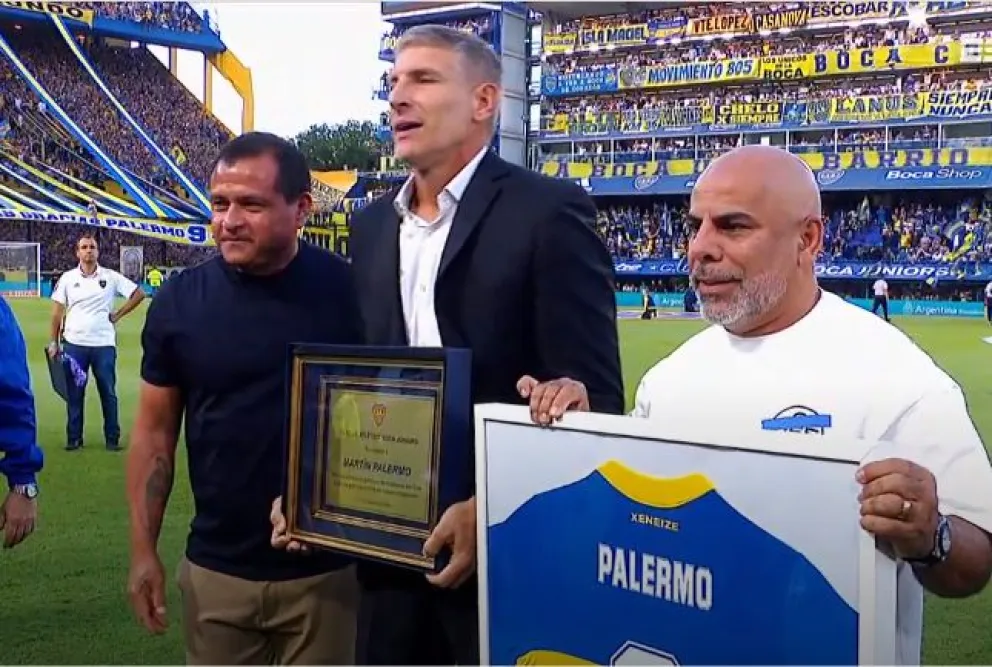 ¡Muchas gracias Palermo!: enorme recibimiento al “Titán” en La Bombonera