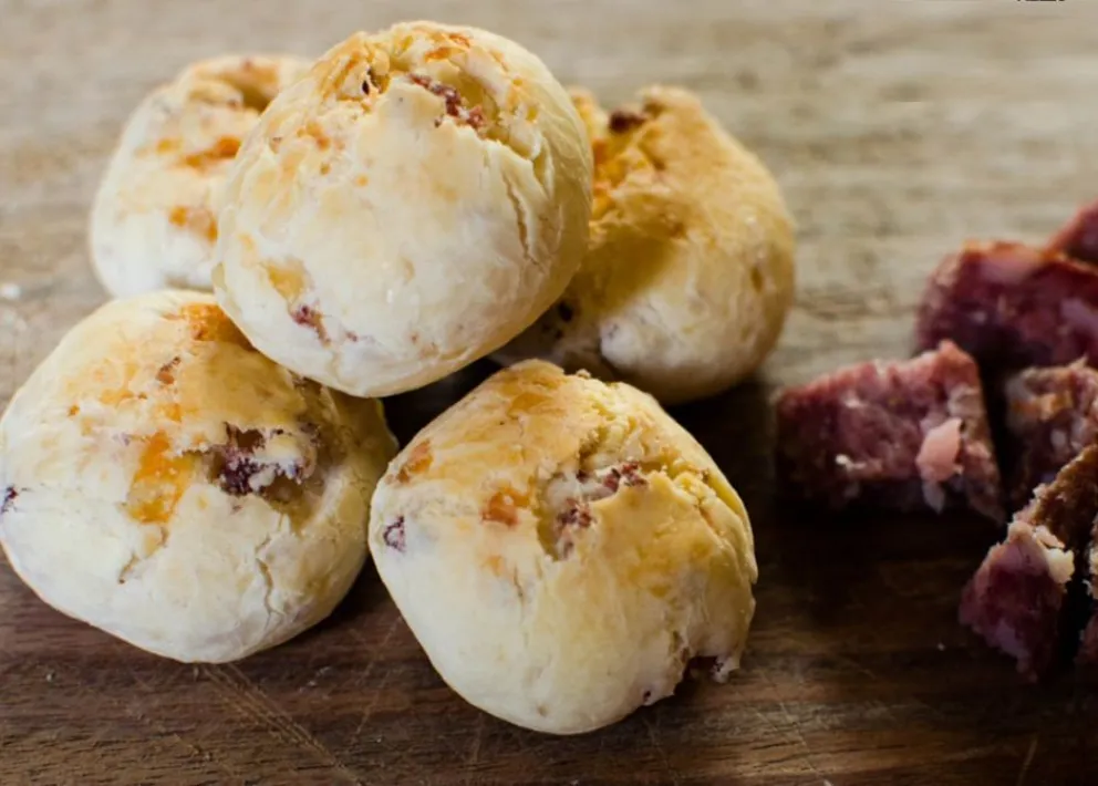 Chipá con trocitos de salame: tips para que salgan perfectos
