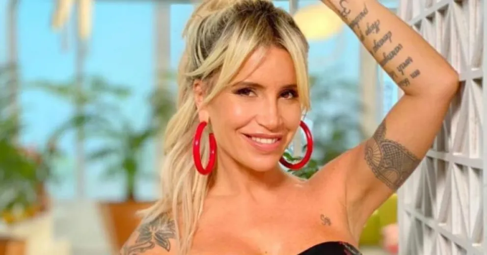 Florencia Peña dejó ver sus tatuajes más íntimos