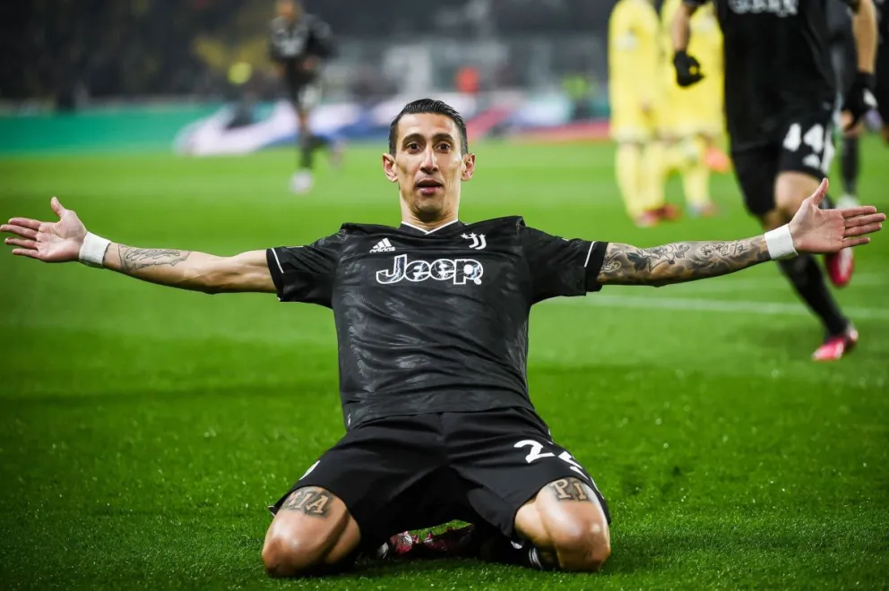 Angelito hecho un “demonio”: triplete y clasificación para la Juventus 
