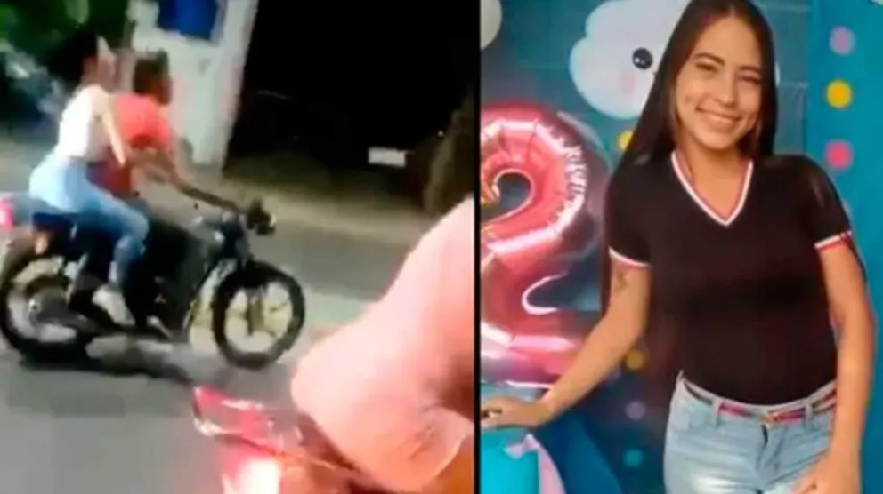 Video: hizo “willy” con la moto y mató a su amiga que iba de acompañante