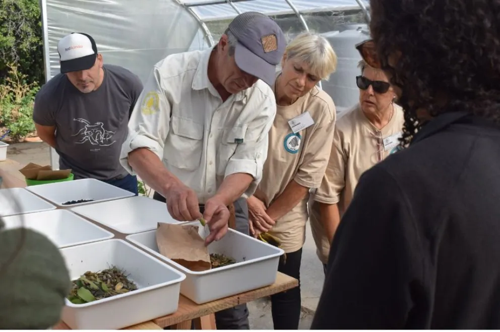 Se realizó la Primera Jornada del Vivero de Nativas en el predio de la usina