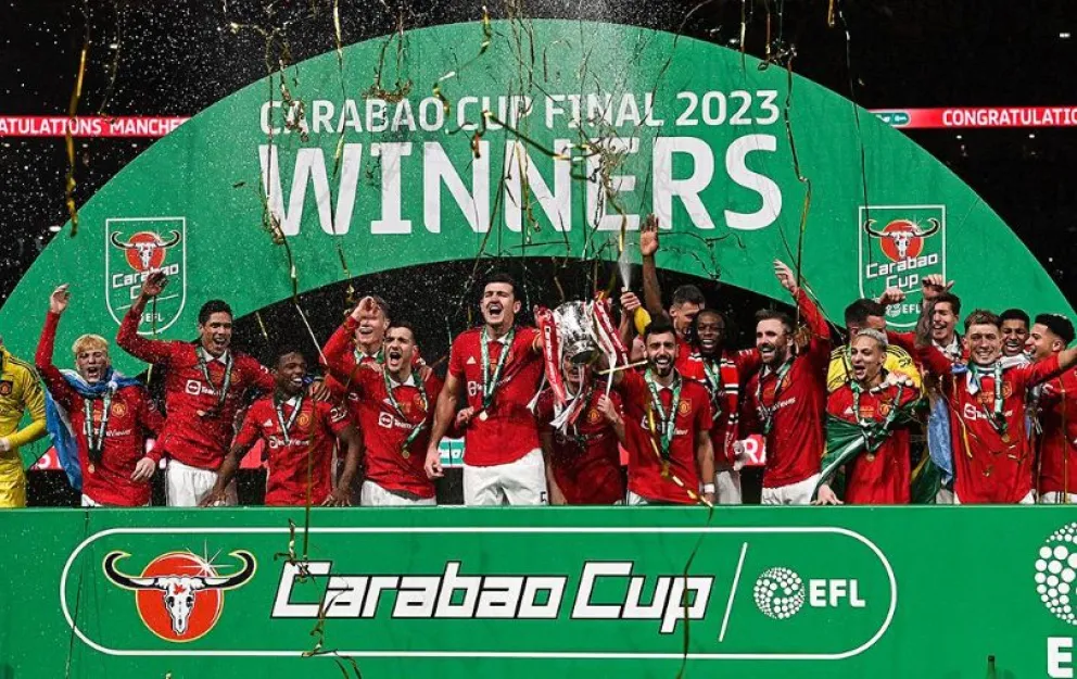 Manchester United es campeón de la Carabao Cup