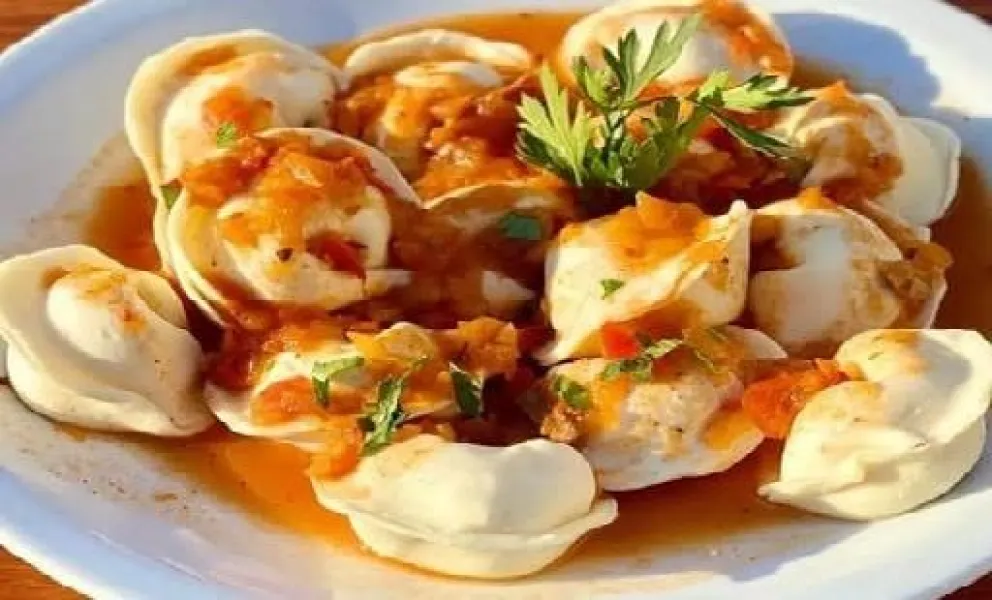 Pastas rellenas: agnolottis caseros de verdura y queso 