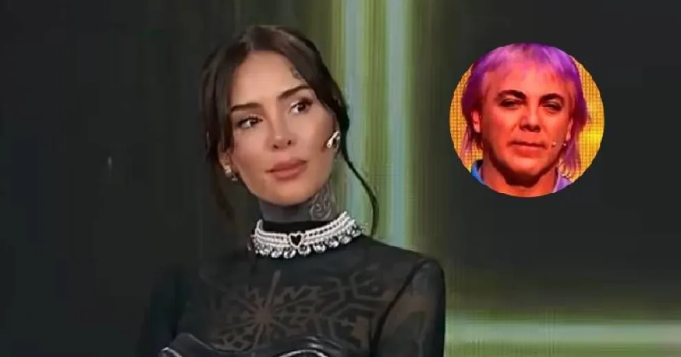 Cande Tinelli reveló la fuerte frase que le dijo Cristian Castro en un corte del programa de su papá