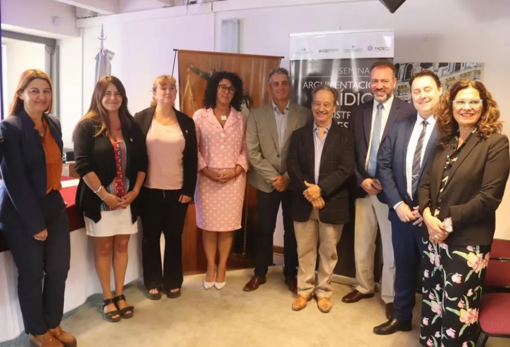 Jueces de todo el país participan de jornadas de argumentación jurídica y magistratura